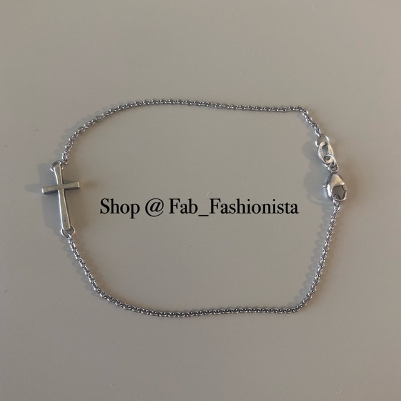 James Avery Jewelry - James Avery sterling silver Latin cross bracelet size Large